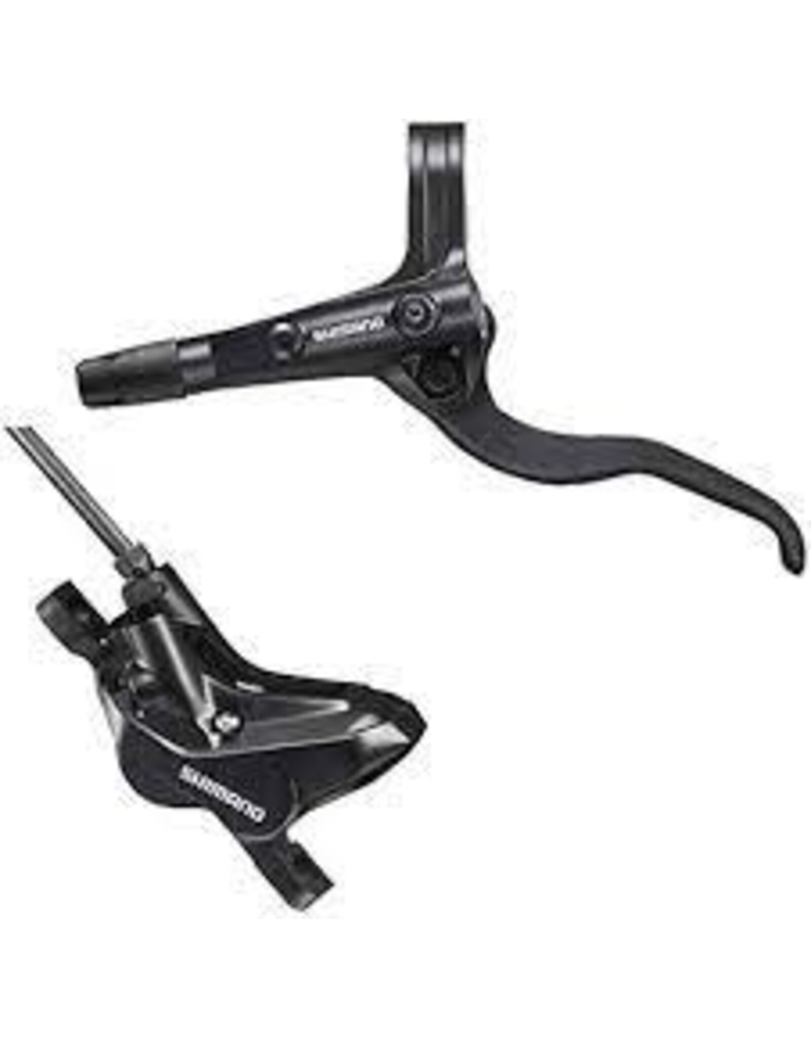 Shimano Shimano BR-MT420 Disc Brake and BL-MT401 Lever - Front, Hydraulic, 4-Piston, Post Mount, Black