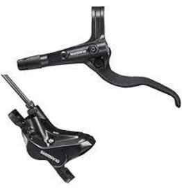 Shimano Shimano BR-MT420 Disc Brake and BL-MT401 Lever - Front, Hydraulic, 4-Piston, Post Mount, Black