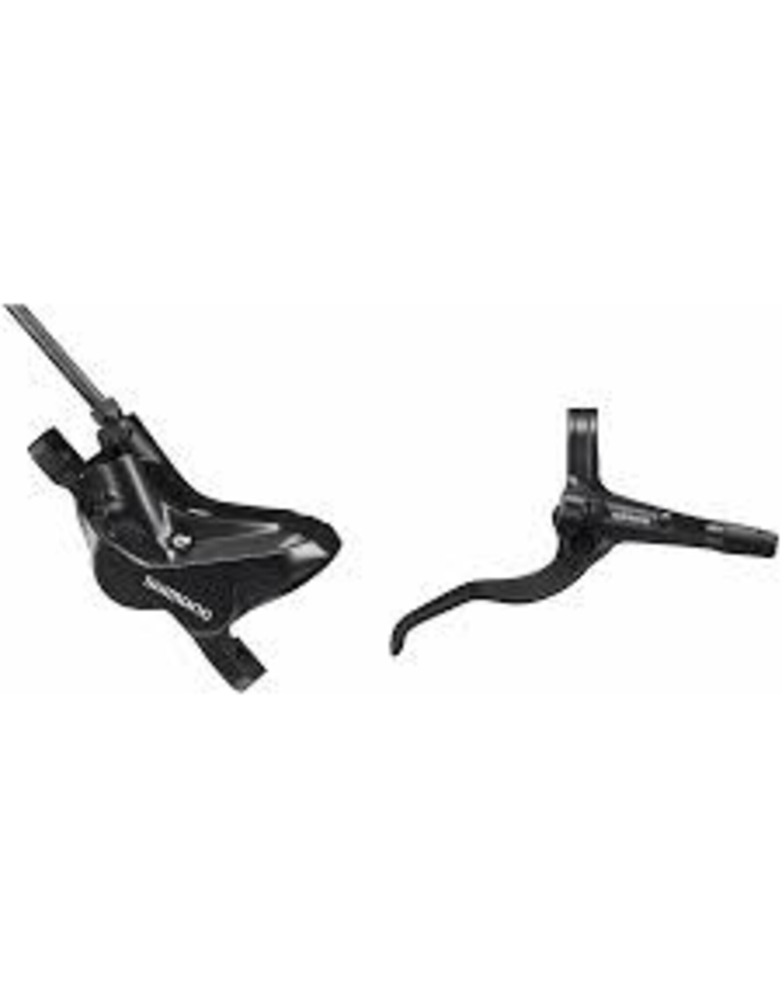 Shimano Shimano BR-MT420 Disc Brake and BL-MT401 Lever - Rear, Hydraulic, 4-Piston, Post Mount, Black