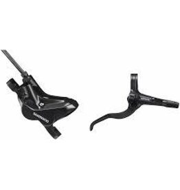 Shimano Shimano BR-MT420 Disc Brake and BL-MT401 Lever - Rear, Hydraulic, 4-Piston, Post Mount, Black