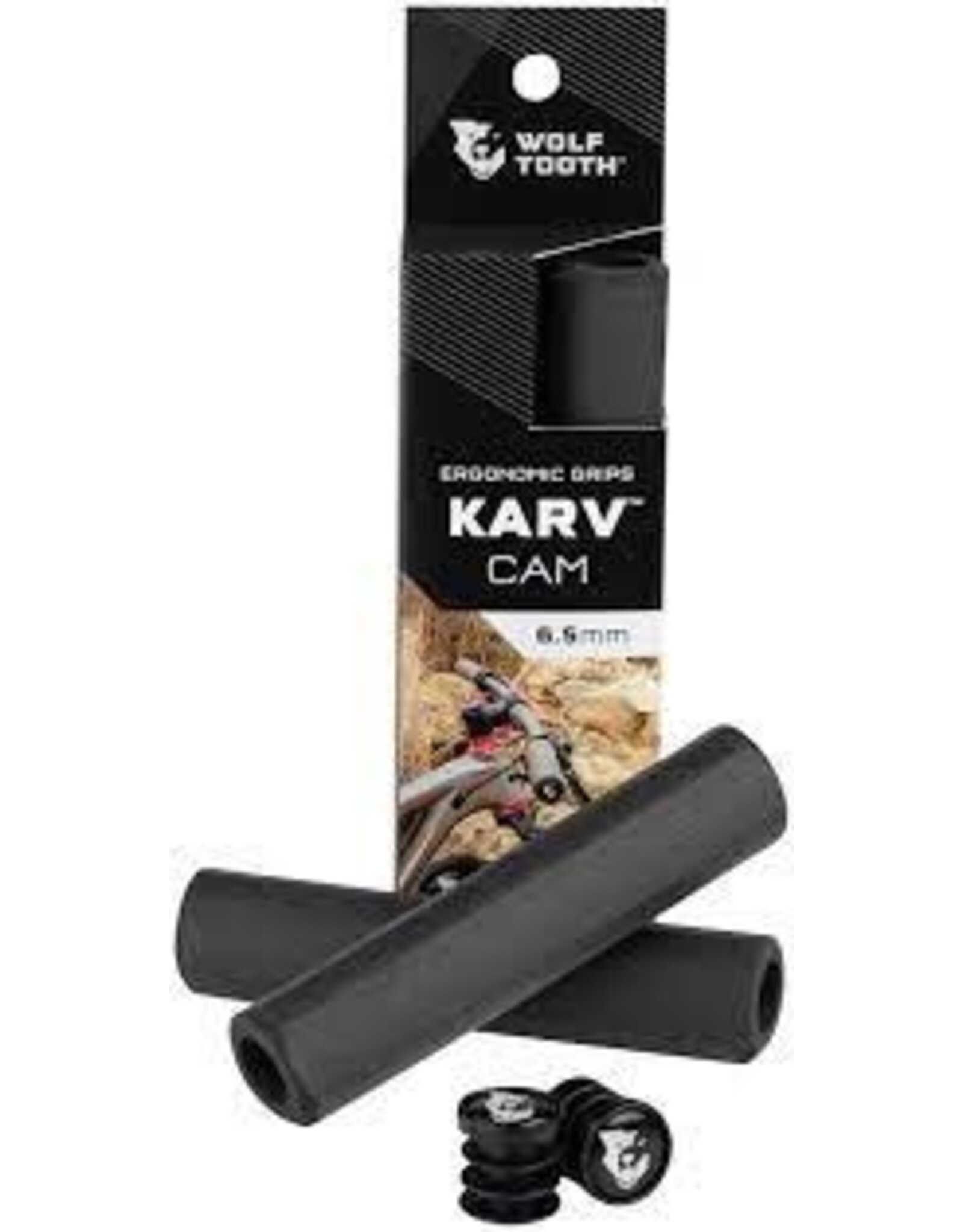 Wolf Tooth Wolf Tooth Karv Cam Grips - Black