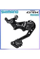 Shimano Shimano GRX RD-RX400 Rear Derailleur - 10-Speed, Long Cage, Black, With Clutch