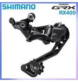 Shimano Shimano GRX RD-RX400 Rear Derailleur - 10-Speed, Long Cage, Black, With Clutch