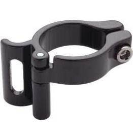 Problem Solvers Problem Solvers Braze-on Adaptor Clamp 28.6mm Slotted Black