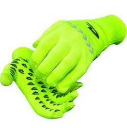 DeFeet DeFeet Duraglove ET Gloves - Hi-Vis Yellow/Reflector, Full Finger, X-Large