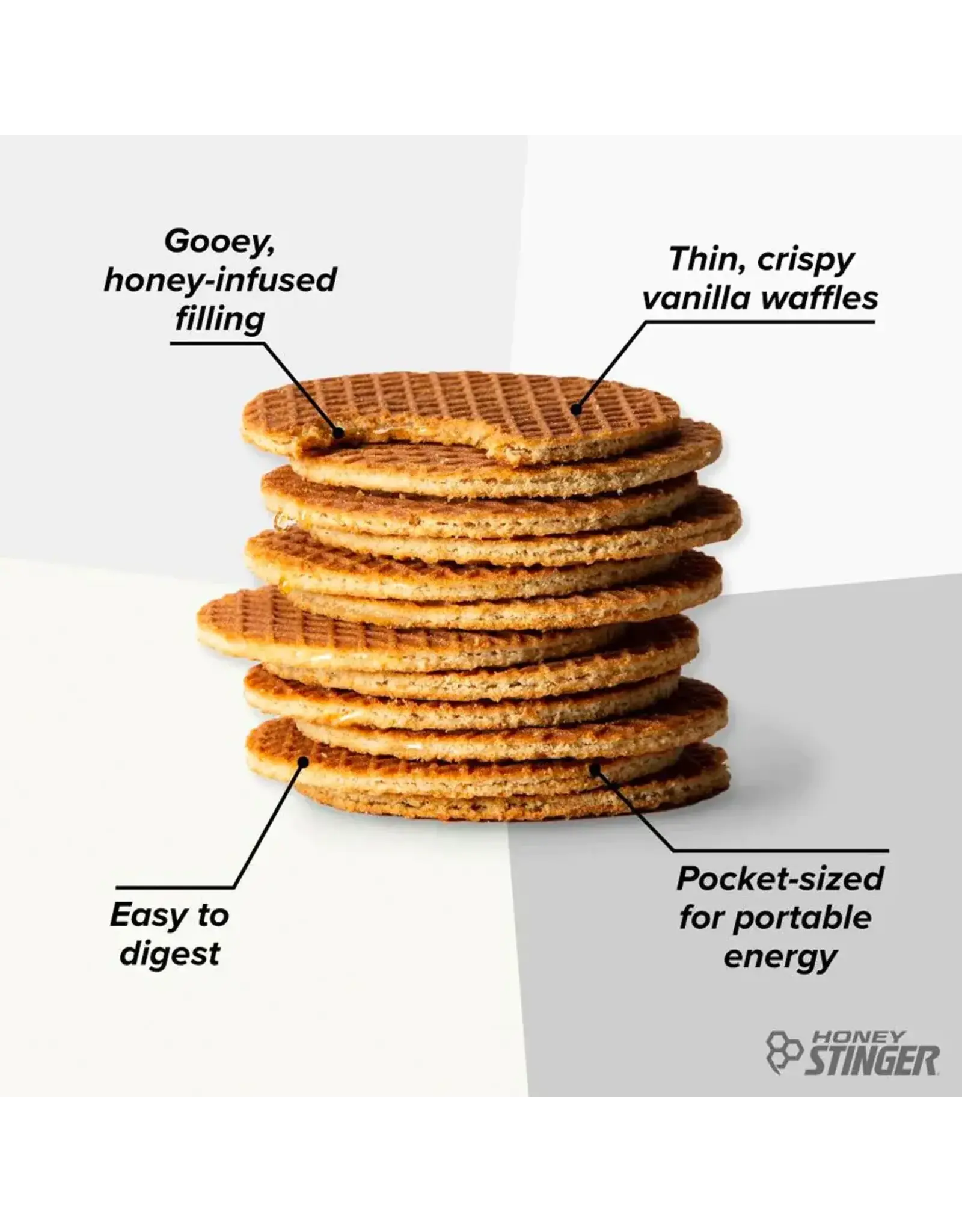 Honey Stinger Honey Stinger Organic Waffle: Vanilla, each