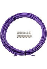 Jagwire Jagwire 5mm Sport Brake Housing with Slick-Lube Liner, Purple per foot