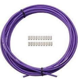 Jagwire Jagwire 4mm Sport Derailleur Housing with Slick-Lube Liner, Purple Per Foot