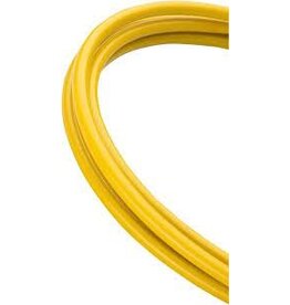 Jagwire Jagwire 4mm Yellow Derailleur Housing with Slick-Lube Liner, per foot