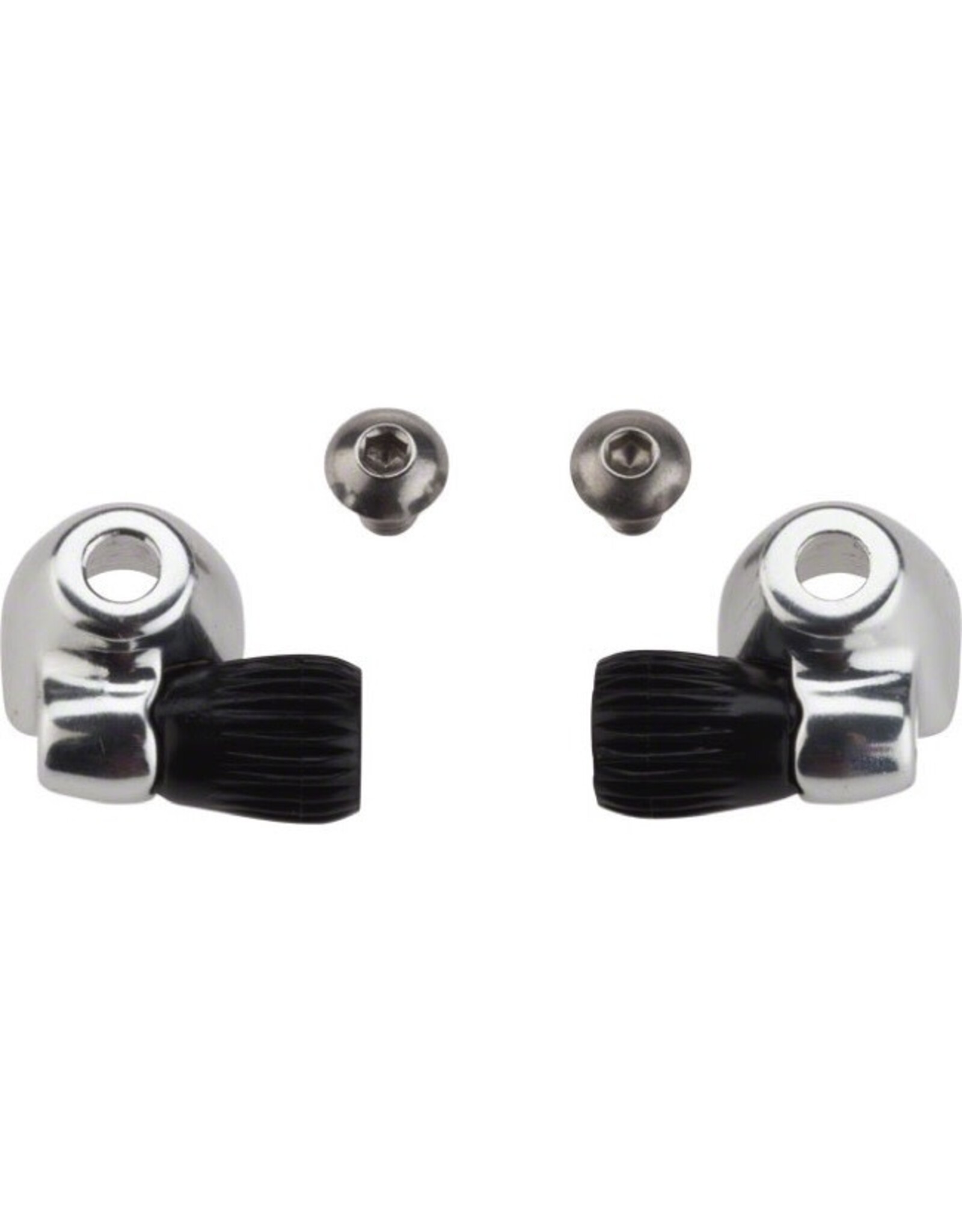 Problem Solvers Problem Solvers Downtube Housing Stops with Barrel Adjusters Silver