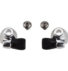 Problem Solvers Problem Solvers Downtube Housing Stops with Barrel Adjusters Silver