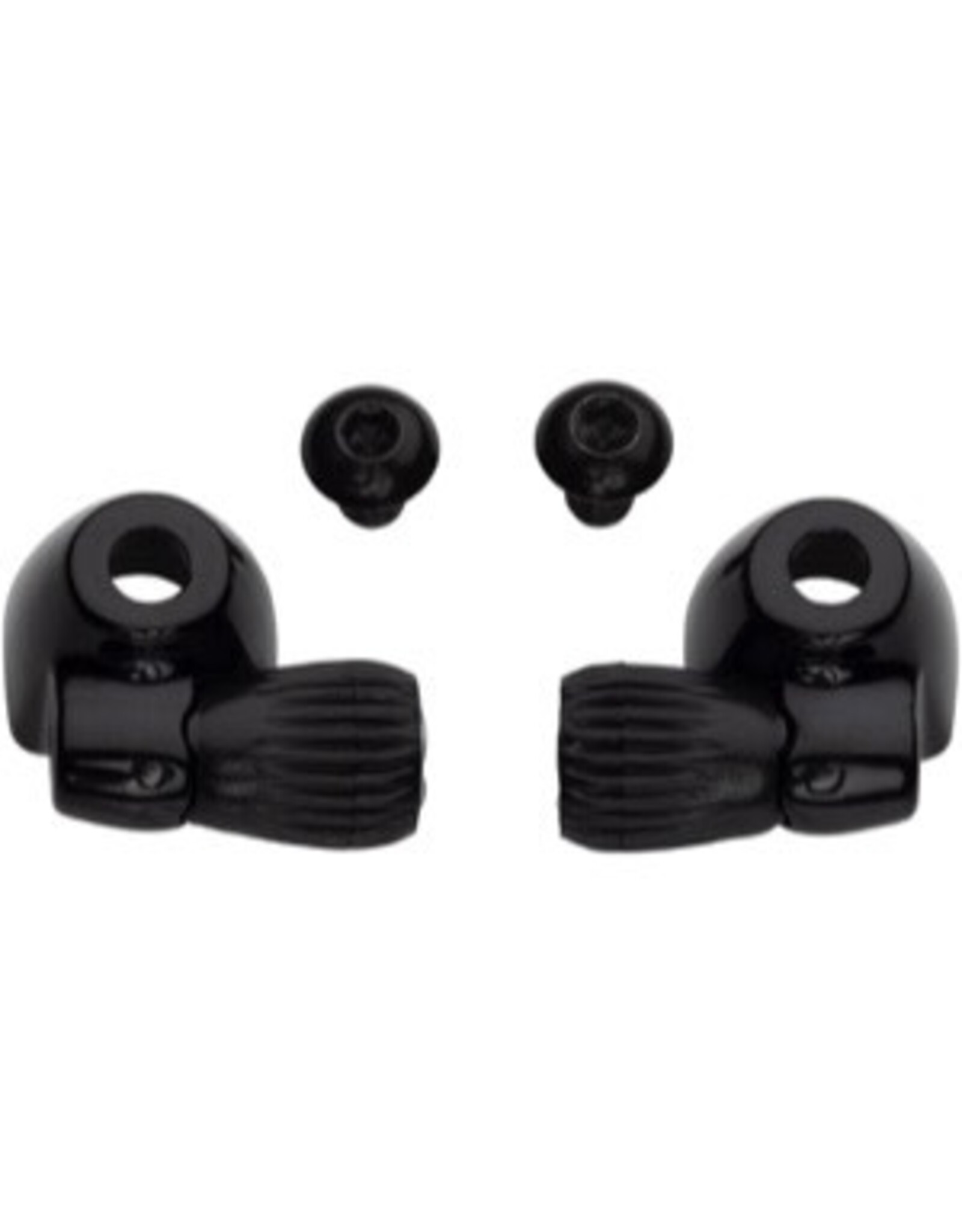 Problem Solvers Problem Solvers Downtube Housing Stops with Barrel Adjusters Black