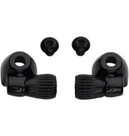 Problem Solvers Problem Solvers Downtube Housing Stops with Barrel Adjusters Black