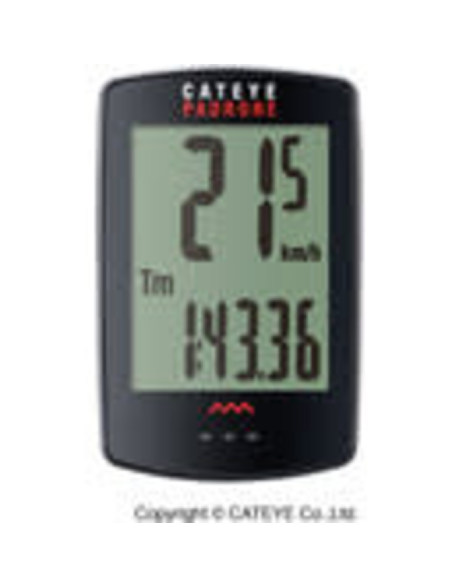 Cateye Computer Wireless CC-PA100W E/F BLACK B Padrone