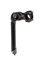 Kalloy Kalloy 820 Stem - 80mm, 25.4 Clamp, Adjustable, 22.2-24tpi Quill, Alloy, Black