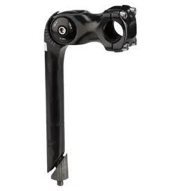 Kalloy Kalloy 820 Stem - 80mm, 25.4 Clamp, Adjustable, 22.2-24tpi Quill, Alloy, Black