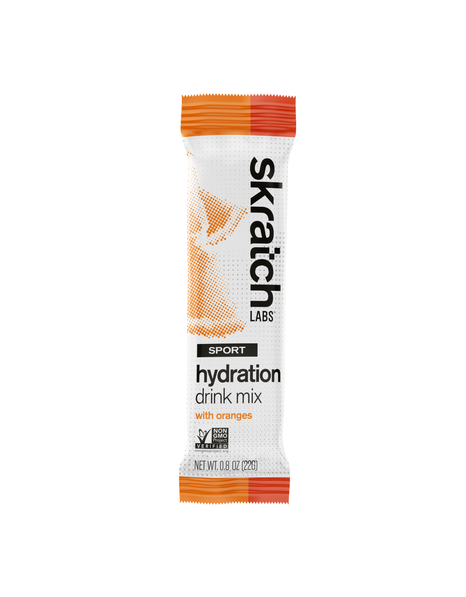 Skratch Sport Hydration Drink Mix, Orange, 22g, Single Serving, each