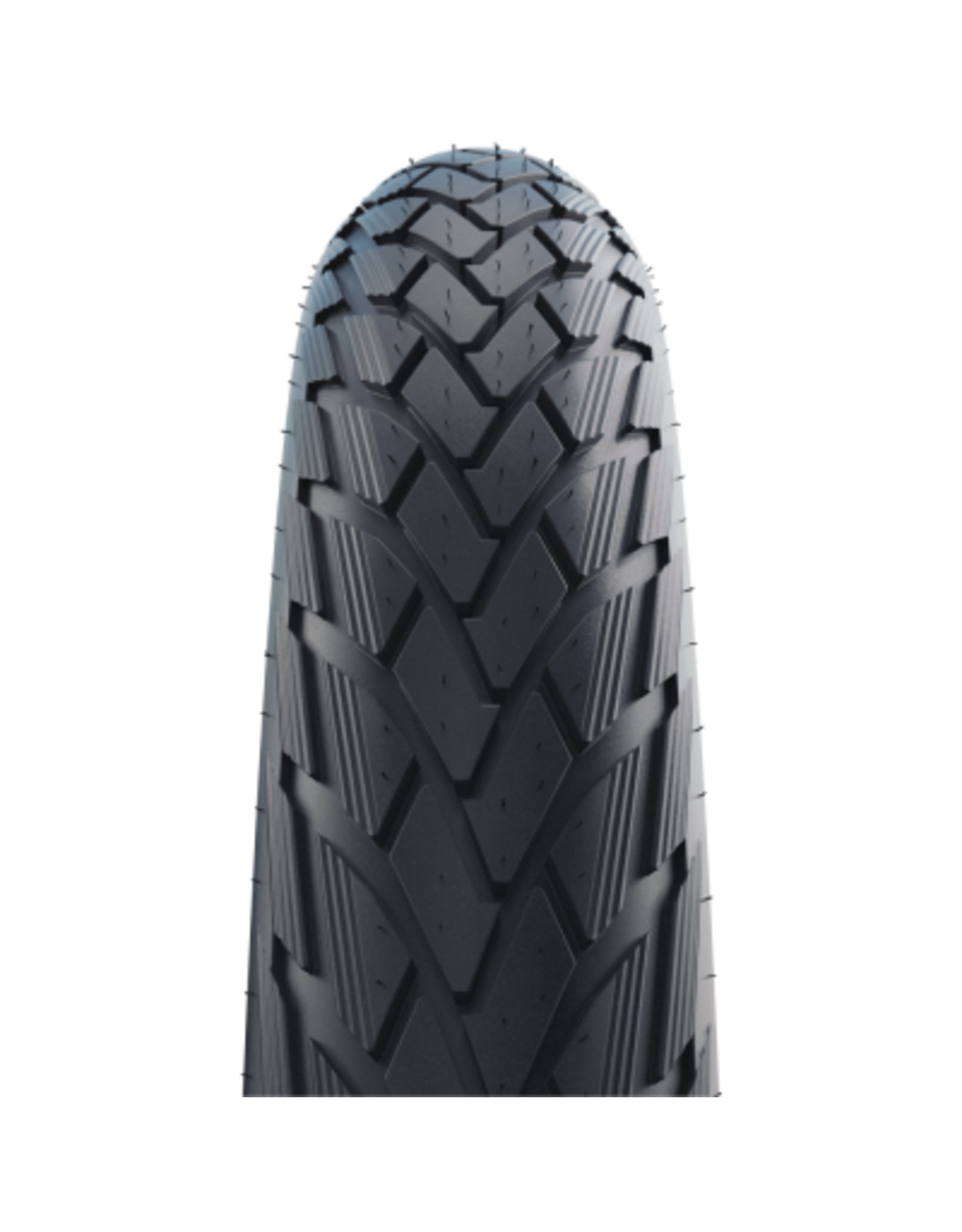 Schwalbe Schwalbe Green Marathon Tire - 20 x 1.50, Clincher, Wire, Black/Reflective, Performance Line, GreenGuard, TwinSkin, Addix