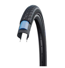 Schwalbe Schwalbe Marathon Plus Tire - 20 x 1.75, Clincher, Wire, Black/Reflective, Performance Line