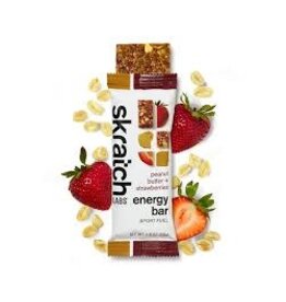 Skratch Labs Energy Bar Sport Fuel, Peanut Butter + Strawberry Single