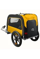 Retrospec Retrospec Rover Waggin’ Pet Bike Trailer, Sun