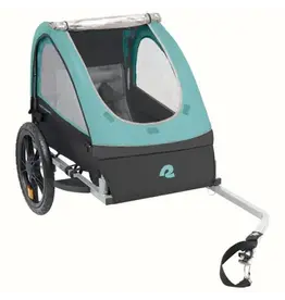Retrospec Retrospec Rover Kids Trailer- Double, Blue Ridge