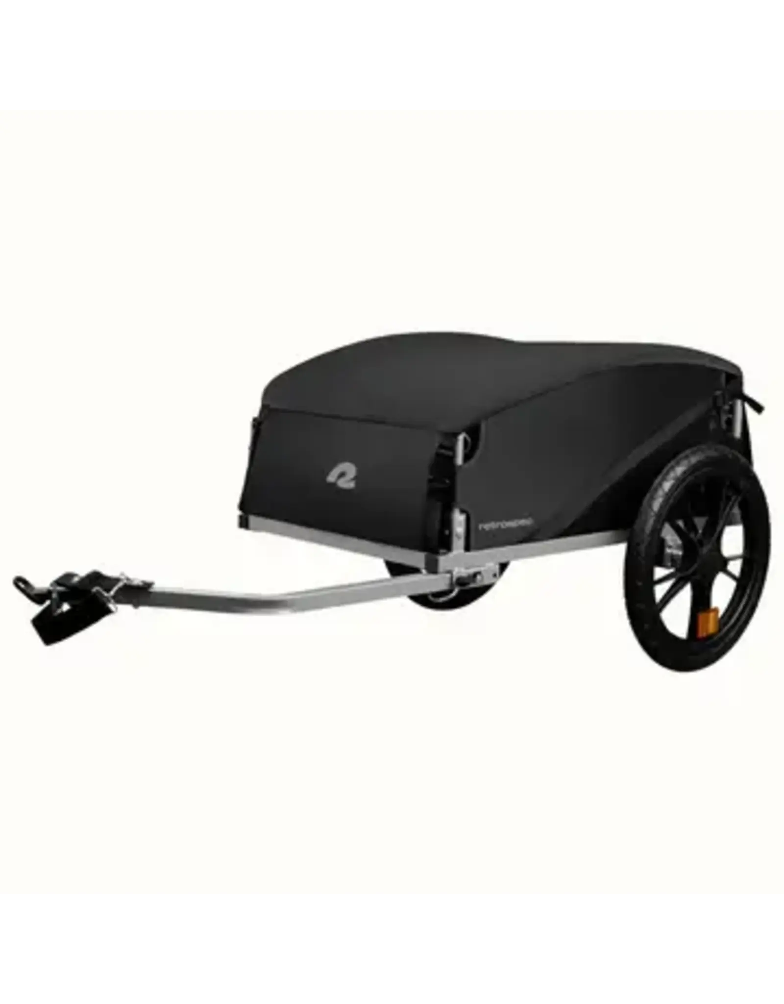 Retrospec Rover Hauler Cargo Trailer, Black
