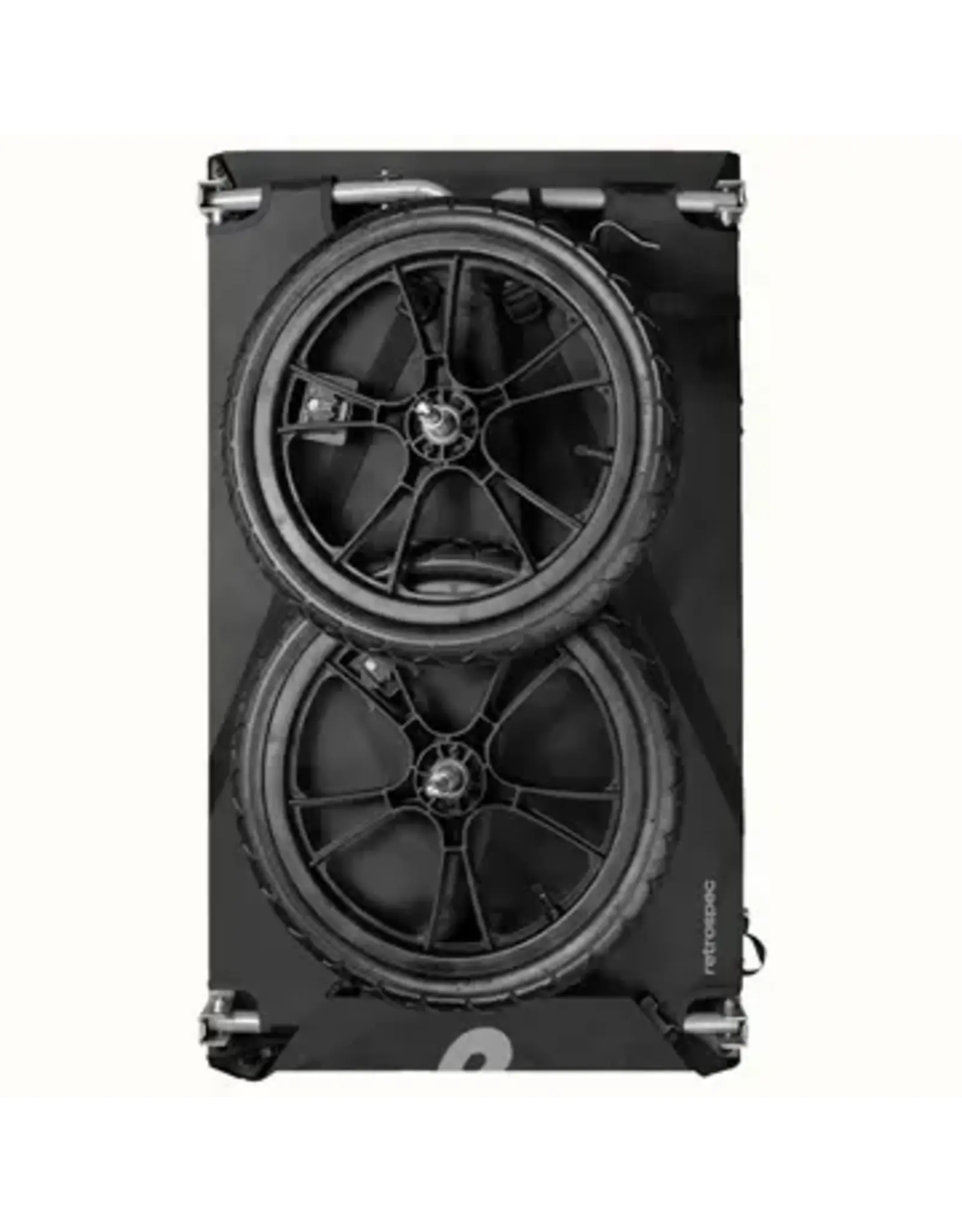 Retrospec Rover Hauler Cargo Trailer, Black