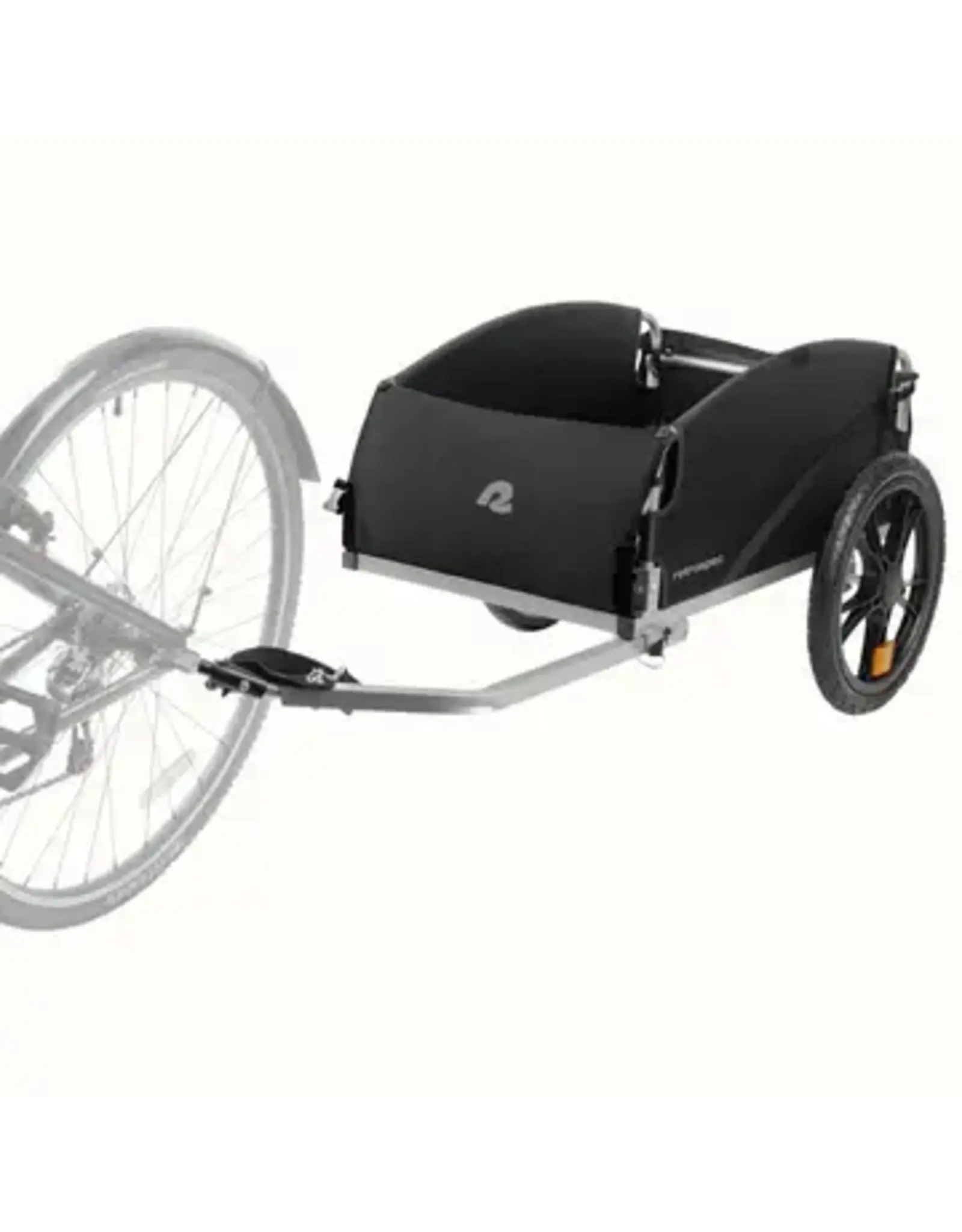 Retrospec Rover Hauler Cargo Trailer, Black