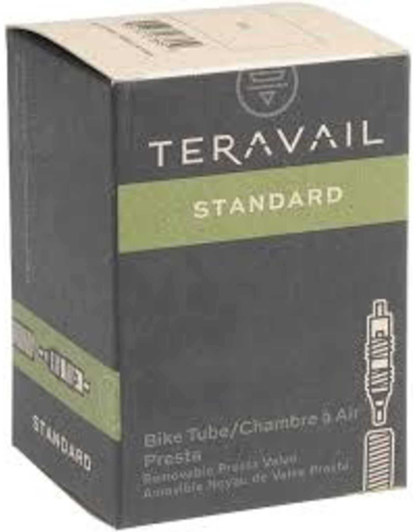 Teravail Teravail Standard Tube - 20  x  1-1/8 - 1-3/8, 60mm Presta Valve