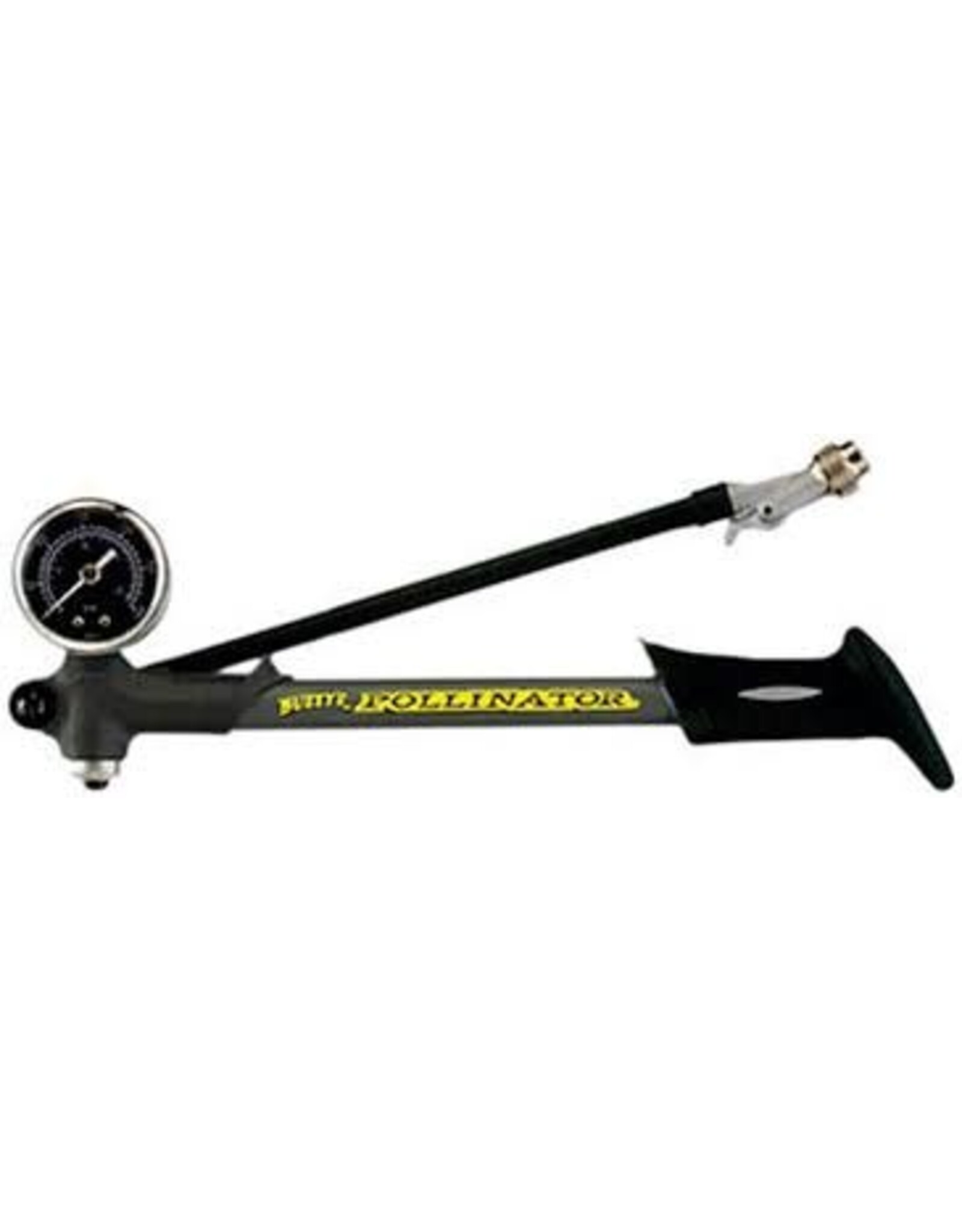 Buzzy's Buzzy's Pollinator Travel Shock Pump with Gauge and Lever: Black