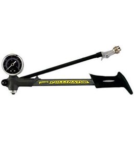 Buzzy's Buzzy's Pollinator Travel Shock Pump with Gauge and Lever: Black