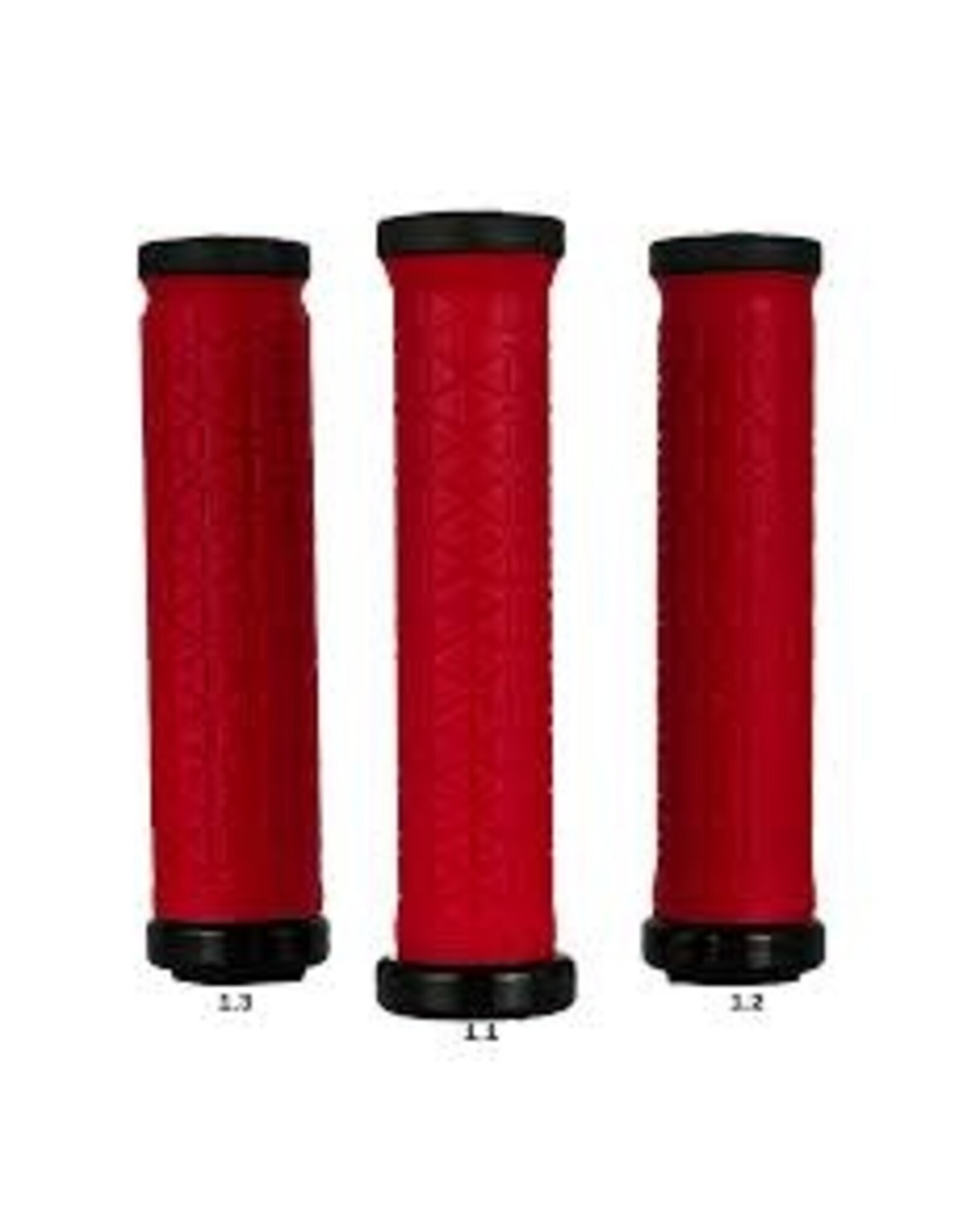 Best Lock-On Grips - A’ME - Pro Series Tri Pattern 1.2 Red