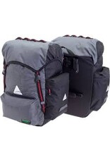 AXIOM BAG AXIOM PANNIER SEYMOUR O-WEAVE TWIN P25 GY/BK