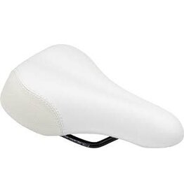 Planet Bike Planet Bike Little A.R.S Saddle - Steel, White, Youth, Small