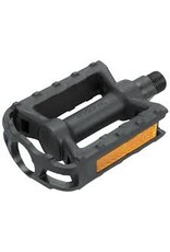 Dimension Dimension Junior Pedals - Platform, Plastic, 1/2", Black