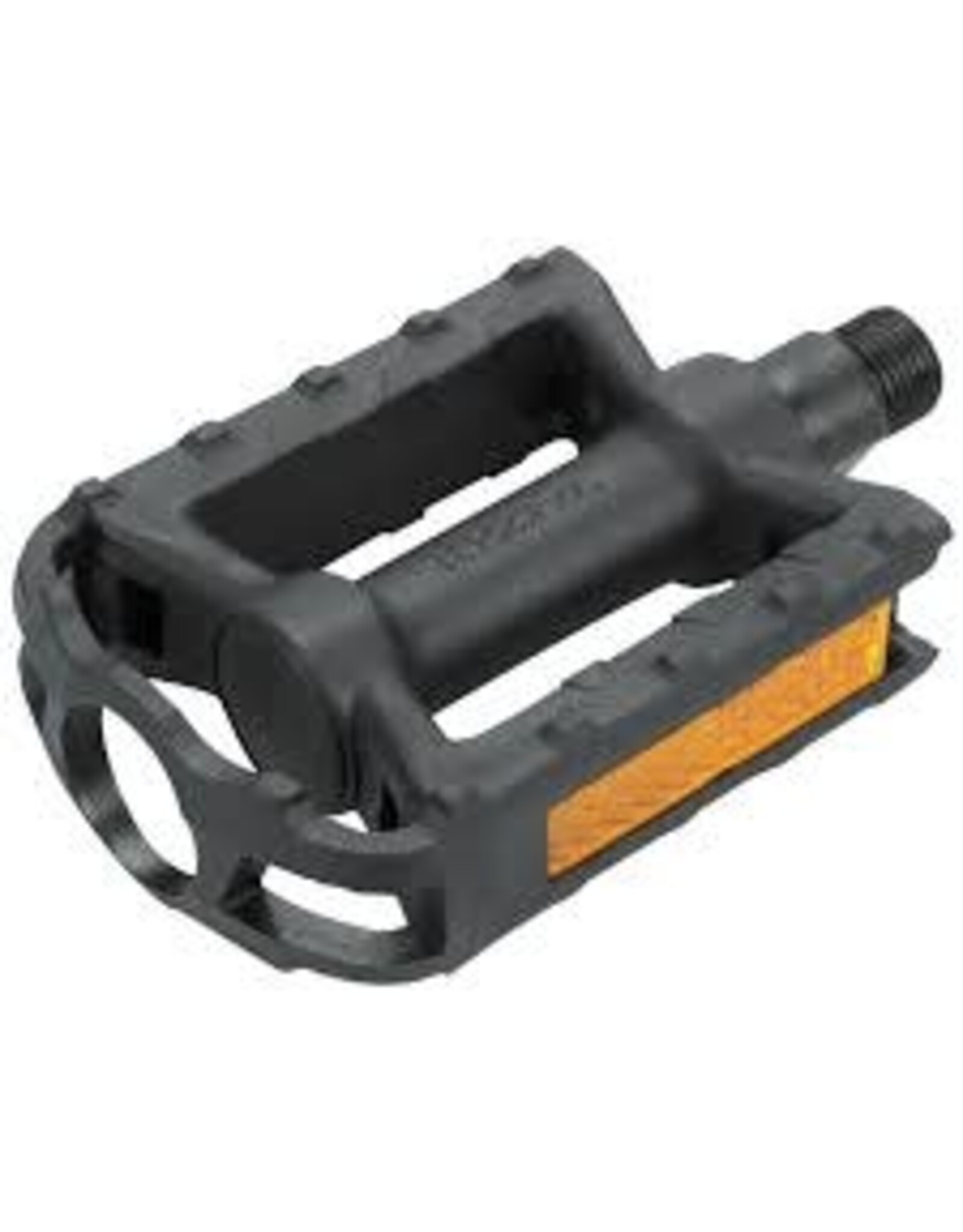 Dimension Dimension Junior Pedals - Platform, Plastic, 1/2", Black