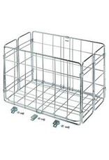 Wald WLD 582 Side-Mount Folding Rear Basket 12.75x7.25x8.5 Chrome