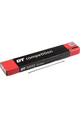DT SWISS DT Swiss Competition Spoke: 2.0/1.8/2.0mm, 260mm, J-bend, Black, Box of 100
