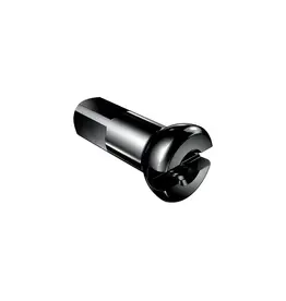 DT SWISS DT Swiss Pro Head Brass Nipples: 2.0 x 12mm, Black, each
