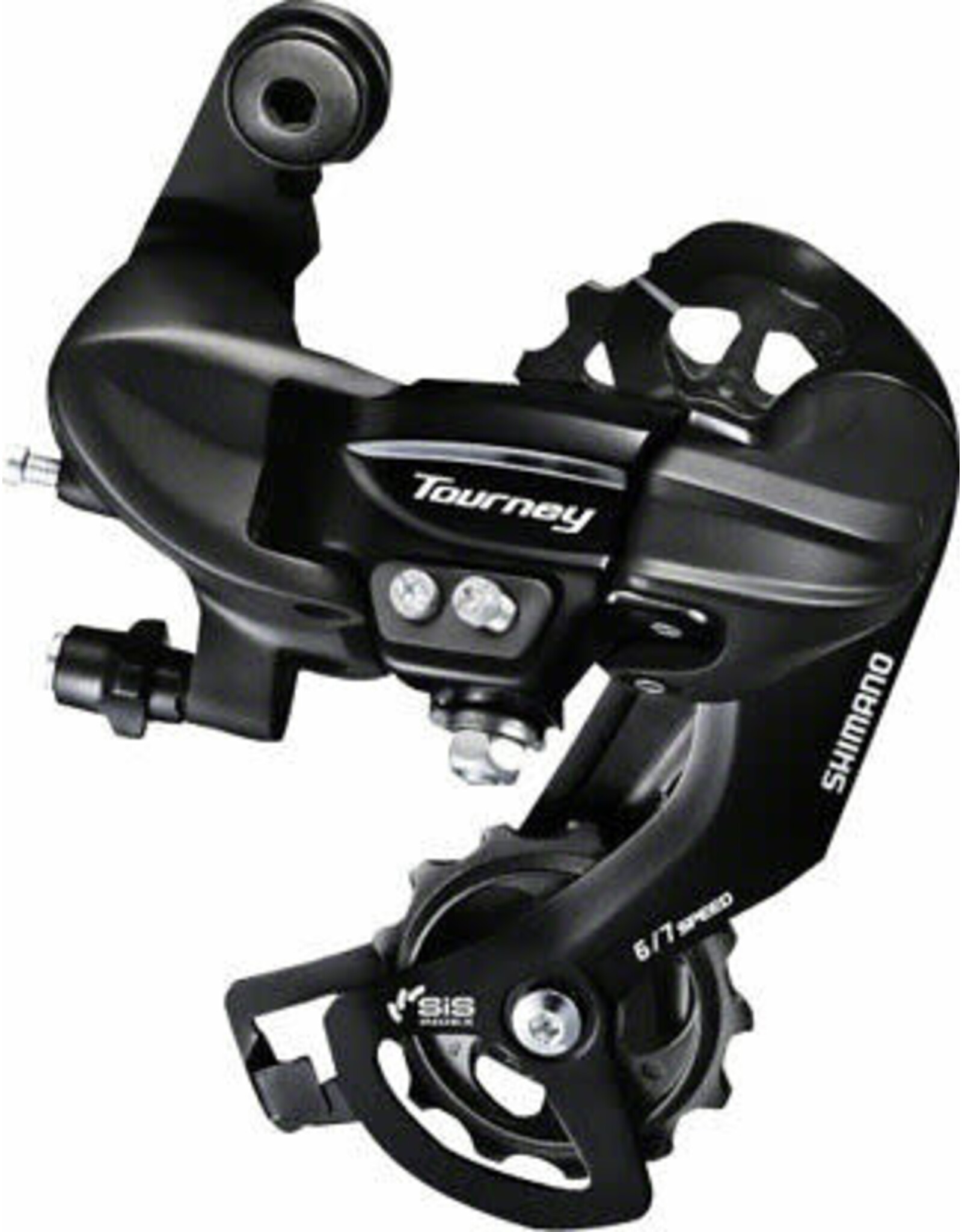 Shimano Shimano Tourney RD-TY300-SGS Rear Derailleur - 6,7 Speed, Long Cage, Black, Shimano Rear Direct Mount