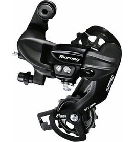 Shimano Shimano Tourney RD-TY300-SGS Rear Derailleur - 6,7 Speed, Long Cage, Black, Shimano Rear Direct Mount