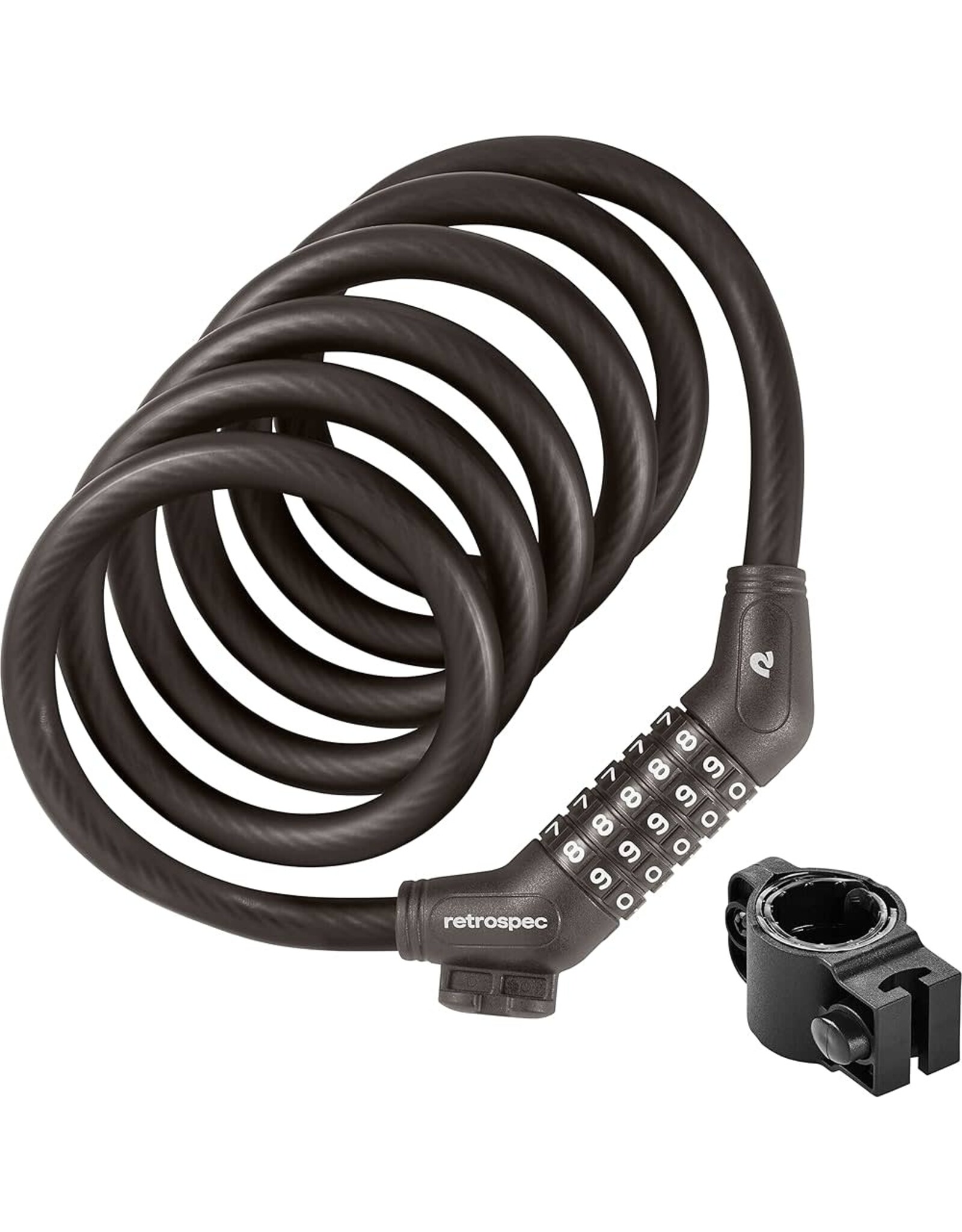 Retrospec Retrospec Grizzly combo cable lock 12mm
