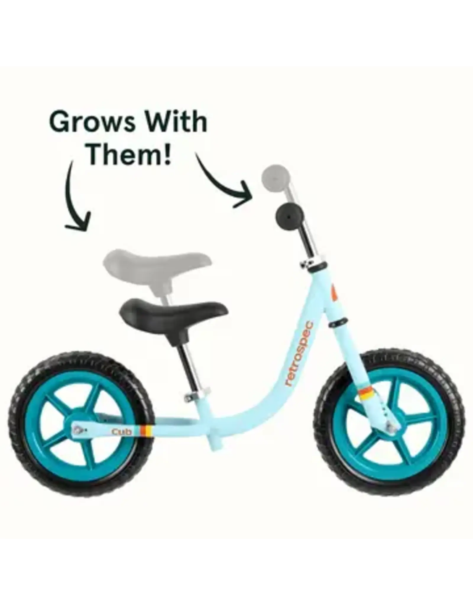 Retrospec Retrospec Cub 2 Balance Bike powder blue gloss