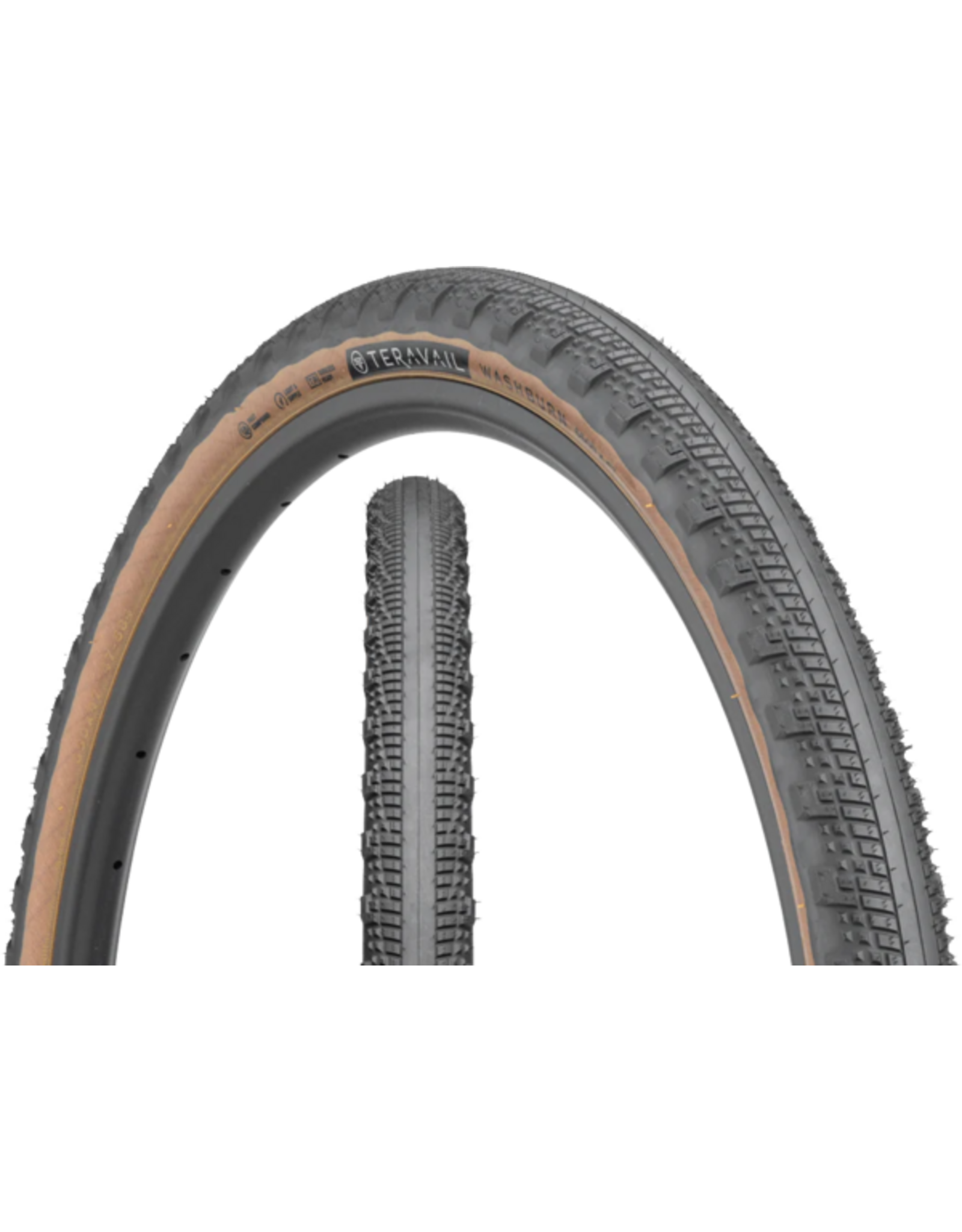Teravail Teravail Washburn Tire - 650b x 47, Tubeless, Folding, Tan, Light and Supple