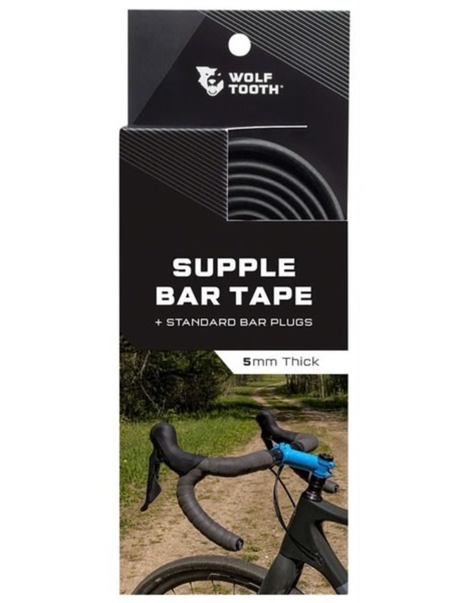 Wolf Tooth Wolf Tooth Components Supple Bar Tape - Black