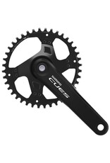 Shimano Shimano CUES FC-U4000-1 Crankset - 175mm, 9/10/11-Speed, 32t, Riveted, Square Taper JIS Spindle Interface, Black