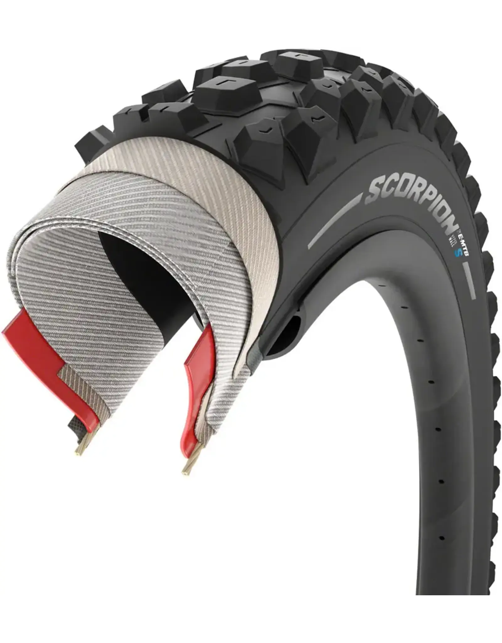 Pirelli Pirelli Scorpion E-MTB S Tire - 29 x 2.6, Tubeless, Folding, Black