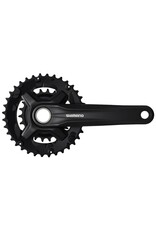 Shimano Shimano FC-MT210-B2 Crankset - 175mm, 9-Speed, 36/22t, Riveted, 51.8mm Chainline, Black