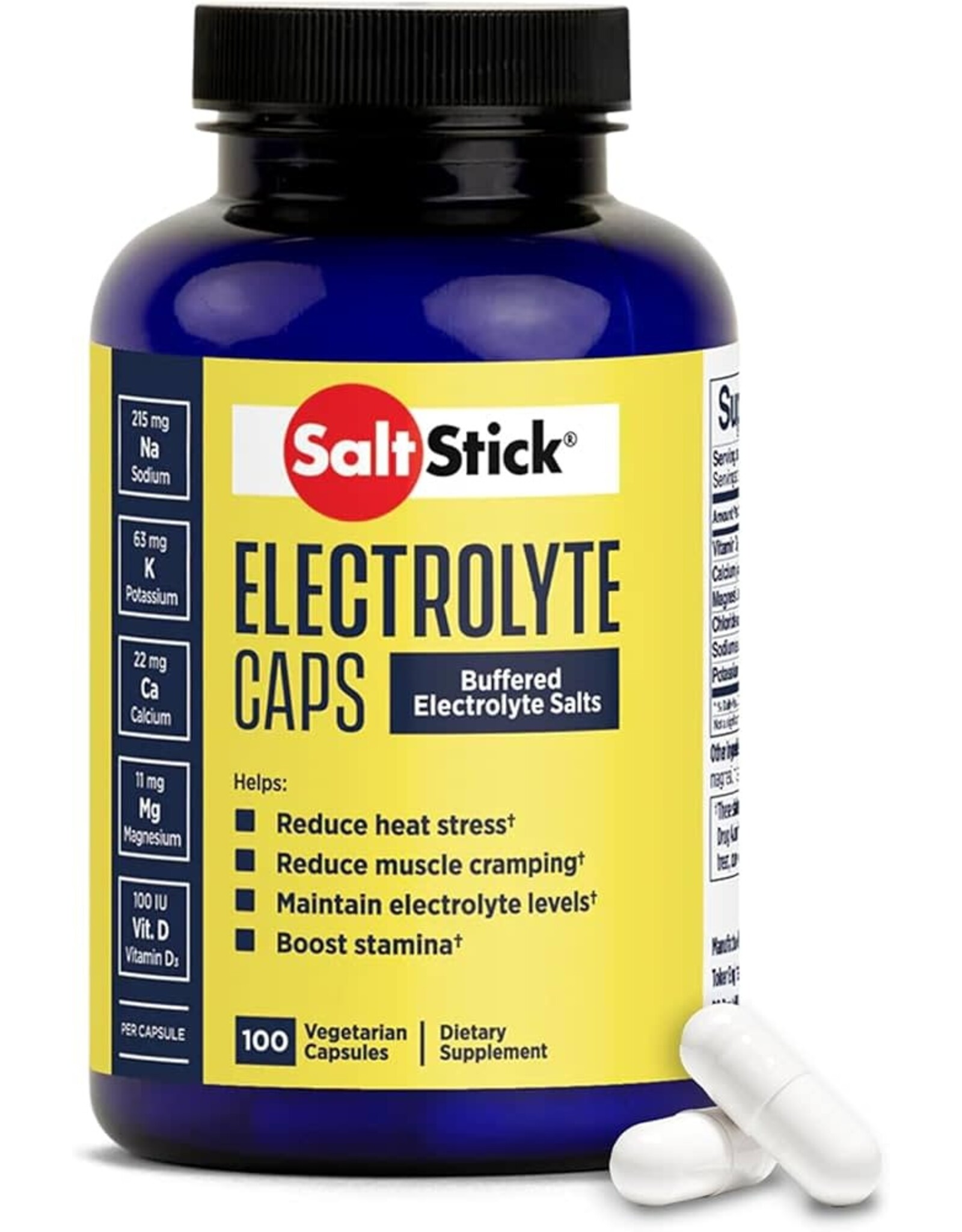 SaltStick SaltStick Caps - 100 Capsule Bottle